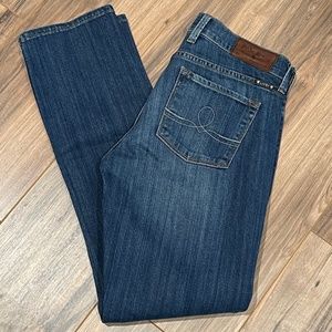 Lucky Brand Sofia Straight 6/28 Ankle Jeans.